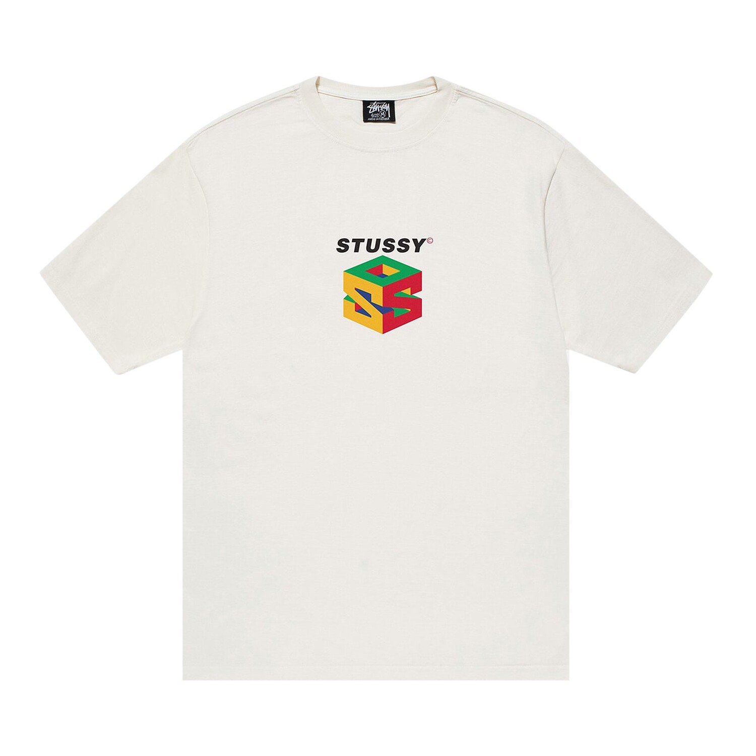 

Футболка Stussy S64, окрашенная в пигмент, Натуральный