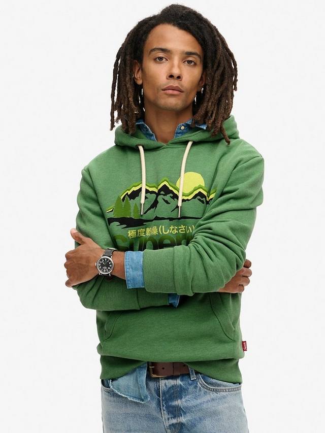 

Толстовка с рельефным рисунком Superdry, цвет Winter Mint Marl