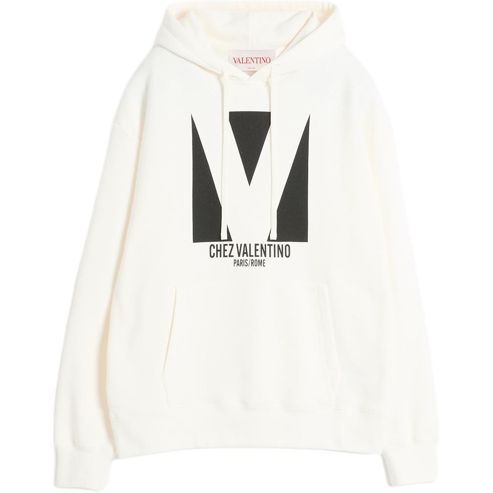 

Толстовка с завязками Chez Drawstring Valentino, слоновая кость