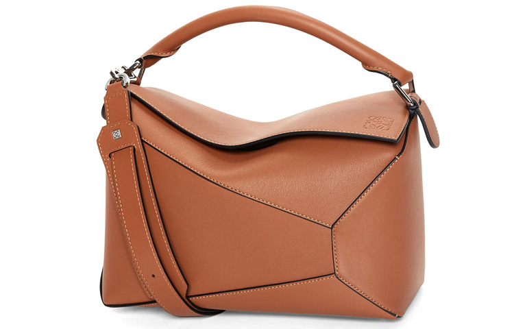 

LOEWE Кожаная головоломка с коровой Сумка-пазл Наплечная сумка Черезплечная сумка Женская сумка Классическая модель Бежевый