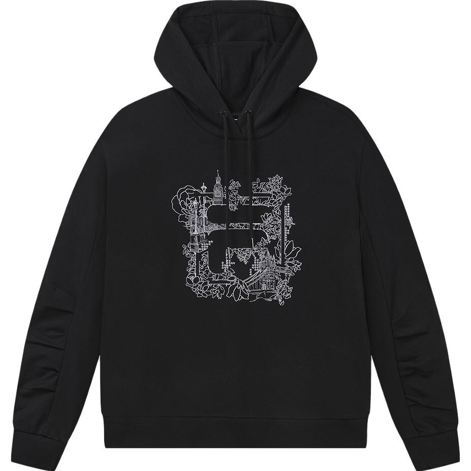 

Женская толстовка ФИЛА FILA, цвет Black
