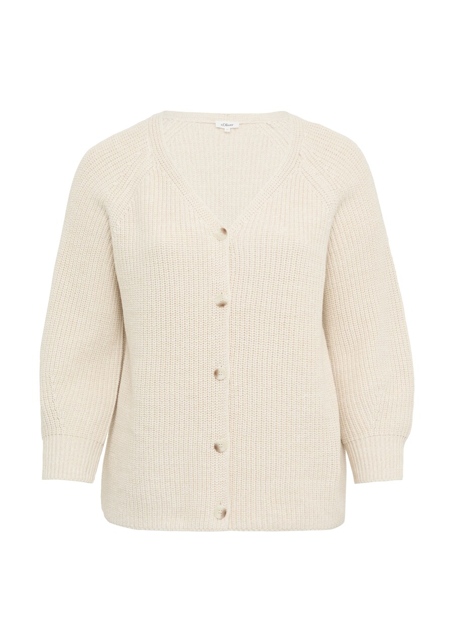 

Вязаный кардиган s.Oliver, Light beige