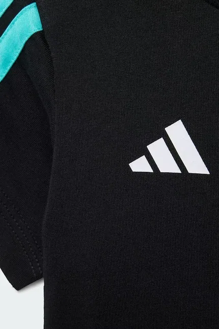 Комплект хлопковый MERCEDES Adidas Performance, черный — фото 3
