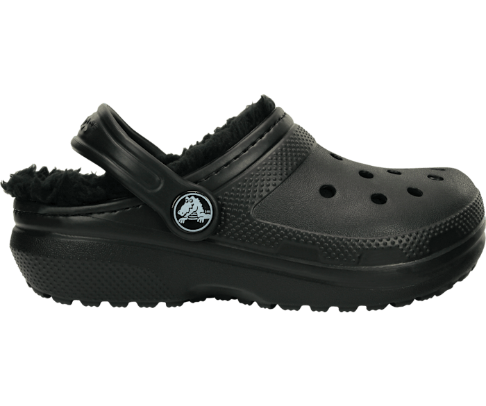 

Классические сабо на подкладке Crocs детские, цвет Black / Black