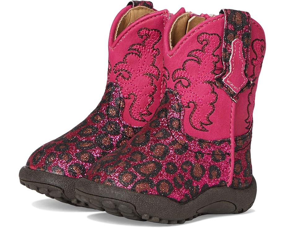

Ботинки Roper Kids Cowbabies Glitter Cat, розовый
