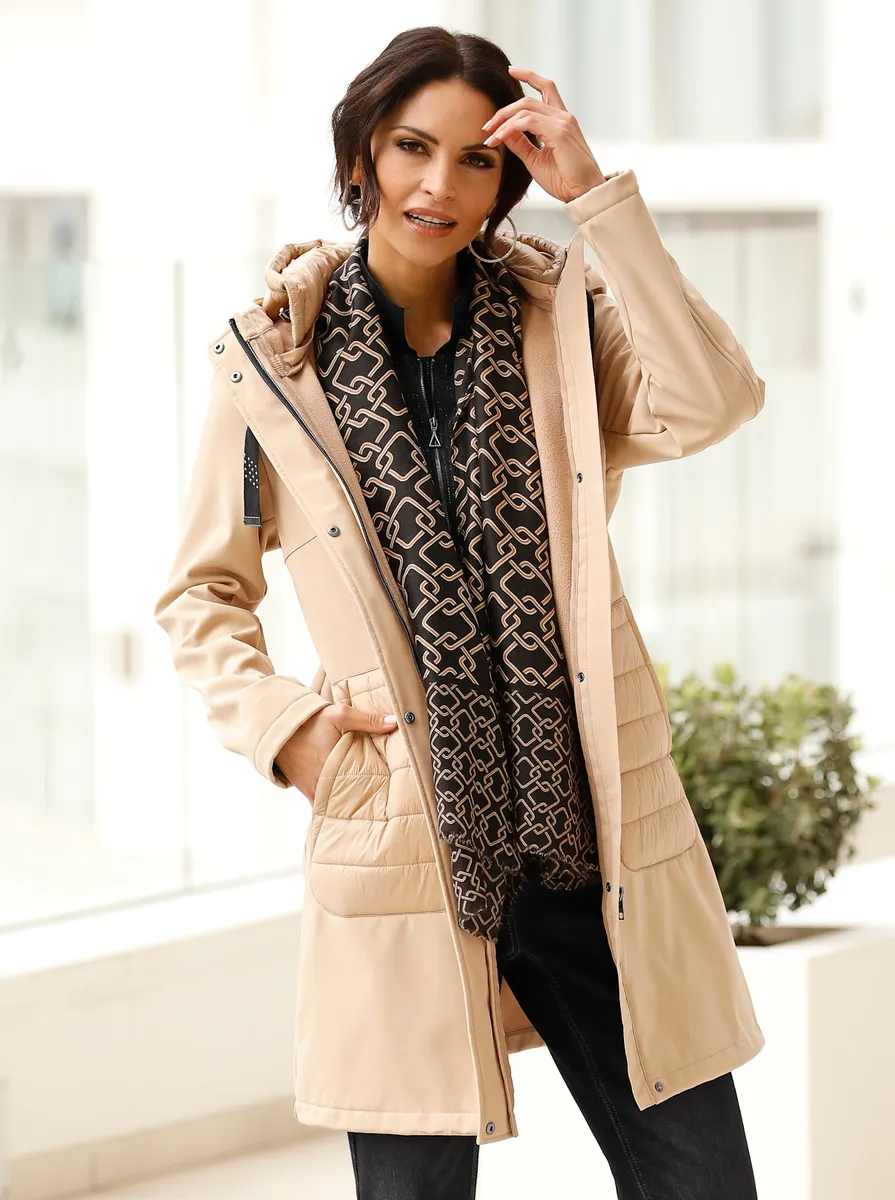 

Пальто Inspirations из софтшелла Inspirationen, цвет Camel