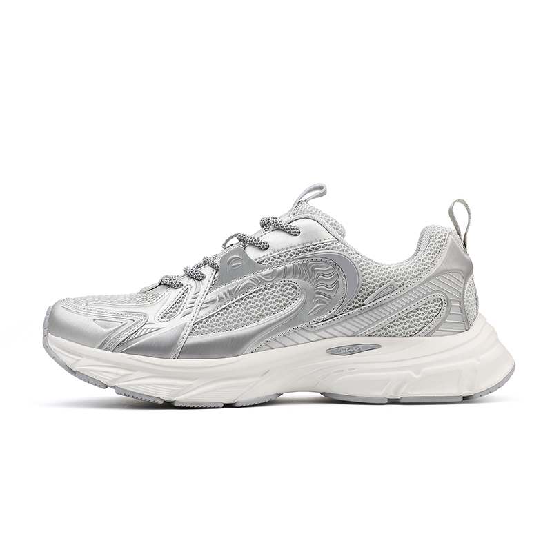 

Кроссовки K bird Slip Resistant Height Enhancing Cushioning Low Top Casual Shoes Men's K-bird, серебристо-серый