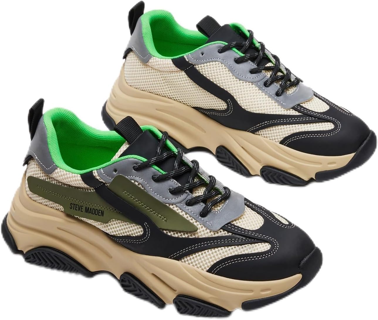 

Мужские кроссовки Steve Madden Possess, оливковый