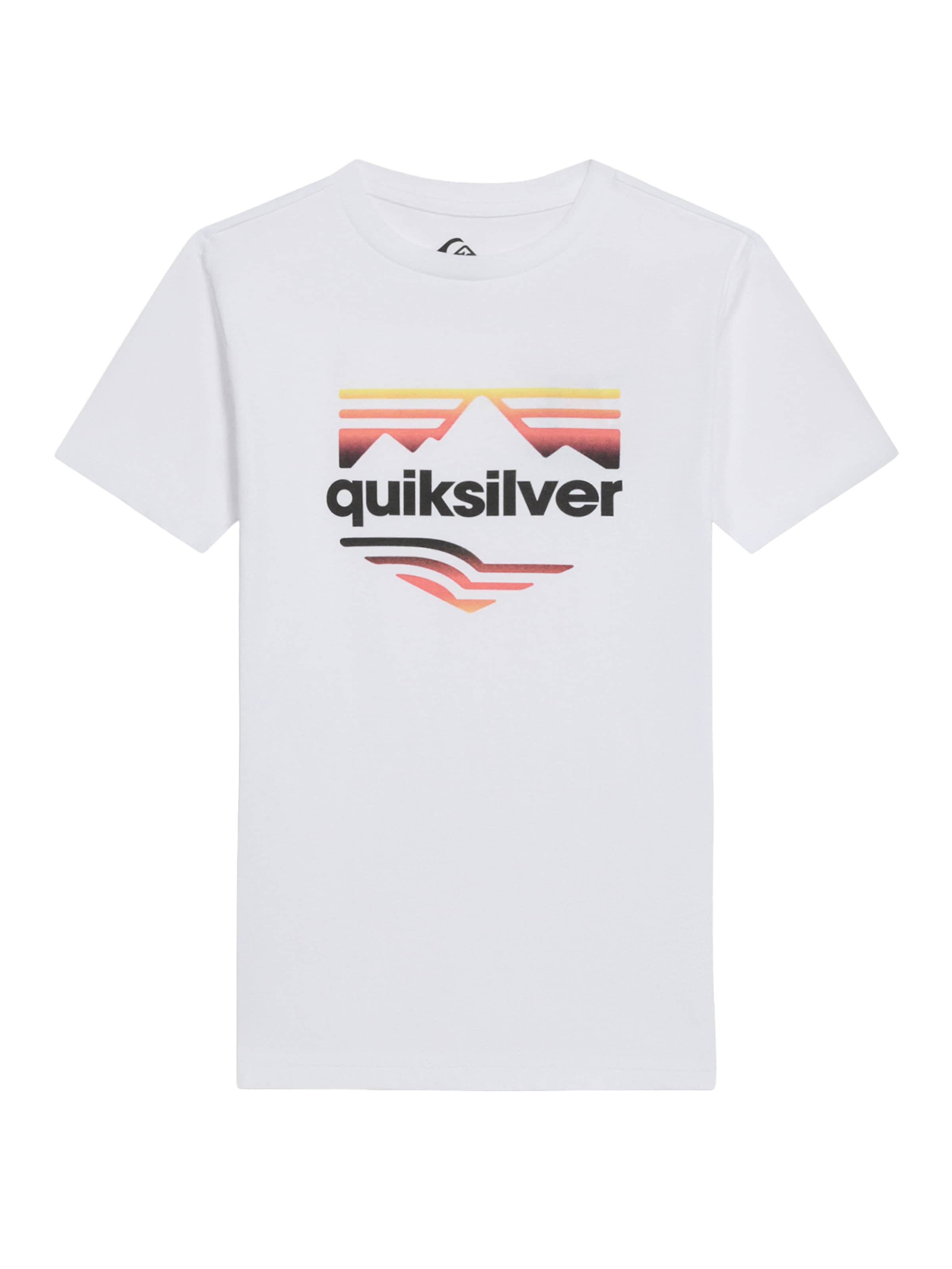 

QUIKSILVER Футболка 'HORIZON FADE' в белом цвете