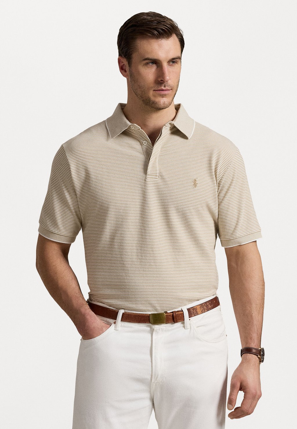 

Поло SHORT SLEEVE Polo Ralph Lauren Big & Tall, оранжевый