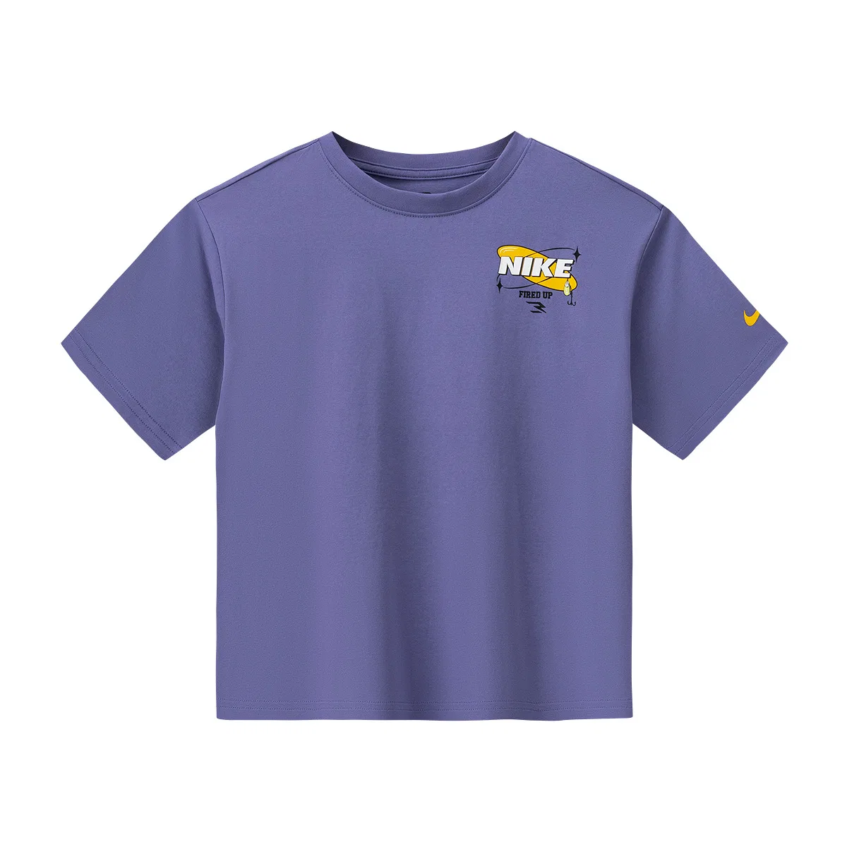 Футболка детская 3Brand с коротким рукавом, летняя Nike, Dust-Flying Amethyst