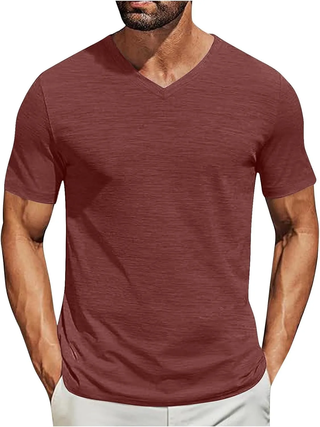 

Футболка Cotton Classic V-образный вырез для мужчин