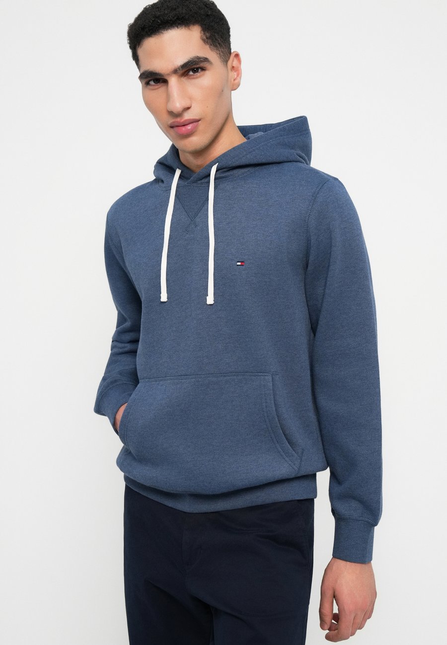 Толстовка Tommy Hilfiger SEASONAL HOODY, Aegean Sea Heather/Blue — фото 4