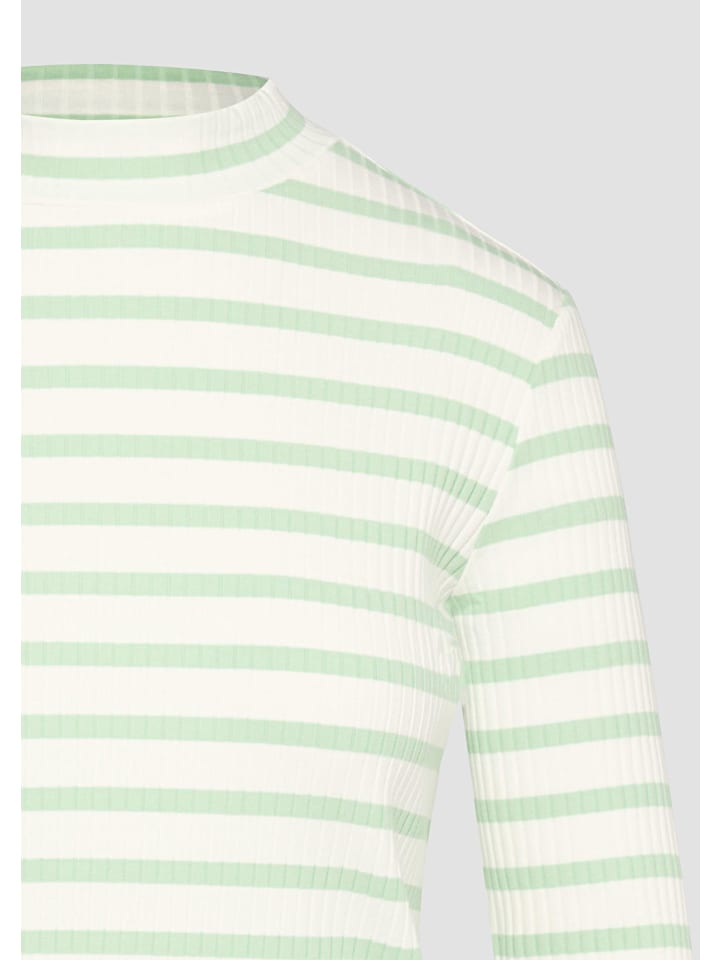 

Футболка s.Oliver T-Shirt langarm, цвет Creme-türkis