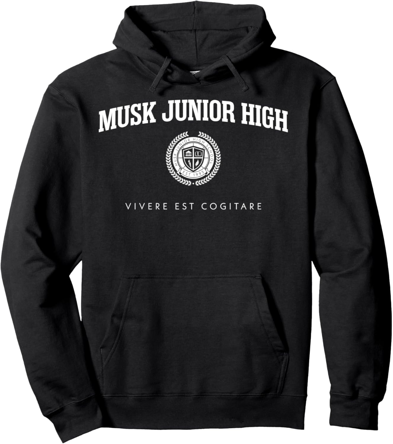 

Худи с белым логотипом Musk Junior High Badge из сериала «Звездный путь: Дискавери» Star Trek