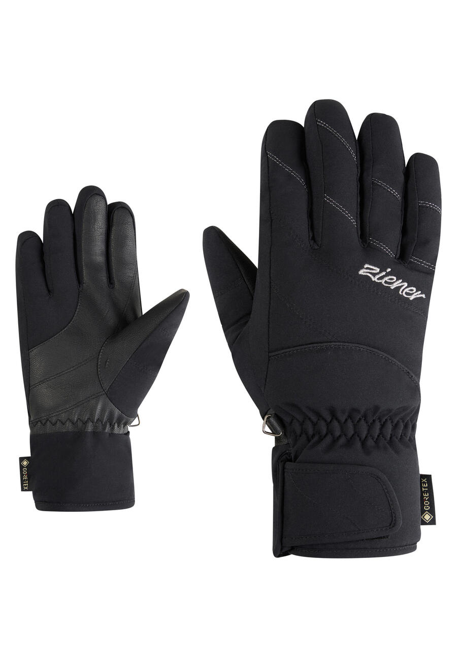 

ZIENER Горнолыжные перчатки KATIMA-Z GTX черные