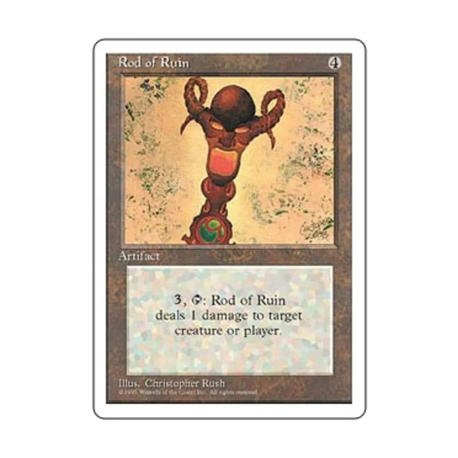 

CCG Жезл разрушения (U), MTG - 4th Edition