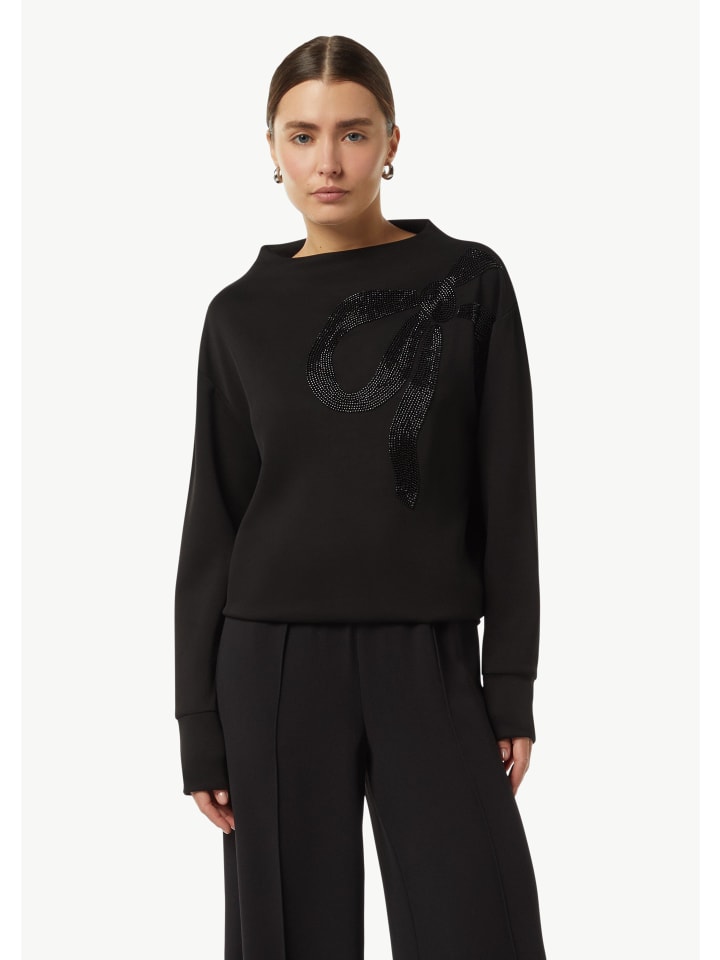 

Толстовка comma Sweatshirt langarm, черный