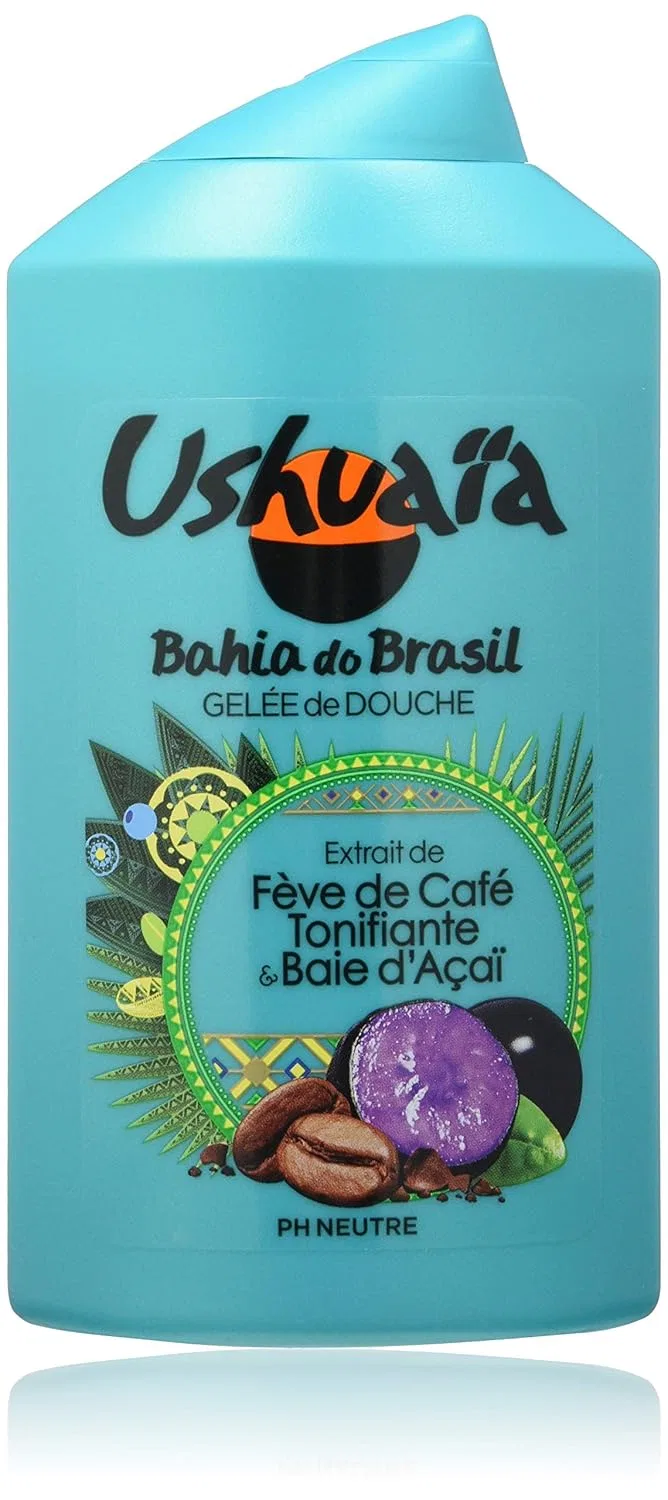 Набор тонизирующего геля для душа «Bahia do Brazil» с экстрактом кофе и ягодами асаи (2 шт.) от Ushuaïa Ushuaia