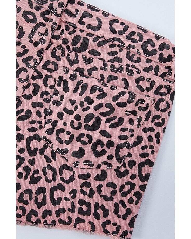

Шорты Dl1961 Lucy Cutoffs Shorts in Pink Leopard, цвет Pink Leopard