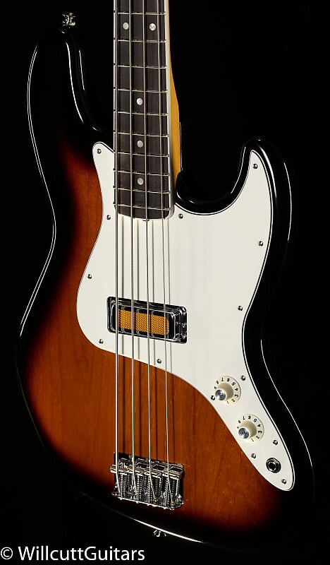 

Басс гитара Fender Gold Foil Jazz Bass Ebony Fingerboard 2-Color Sunburst