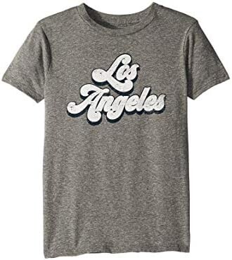 

Футболка Tiny Whales Los Angeles Short Sleeve Tee, цвет Tri Grey