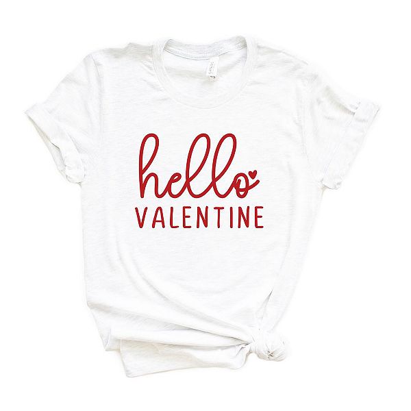 

Футболка с принтом Hello Valentine Simply Sage Market, White, Белый, Футболка с принтом Hello Valentine Simply Sage Market, White
