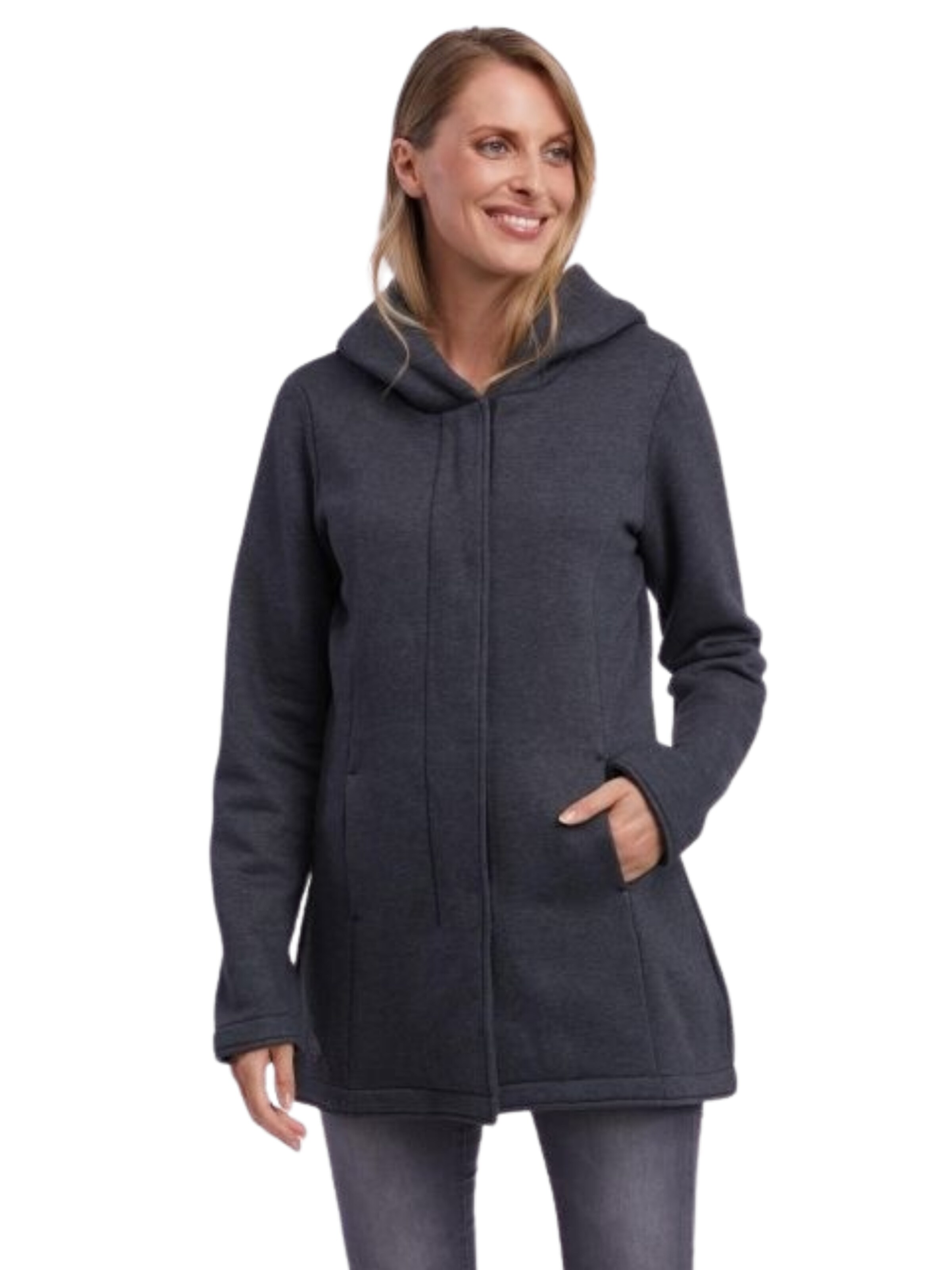 

Ragwear Толстовка с молнией 'Nettie' в темно-сером цвете