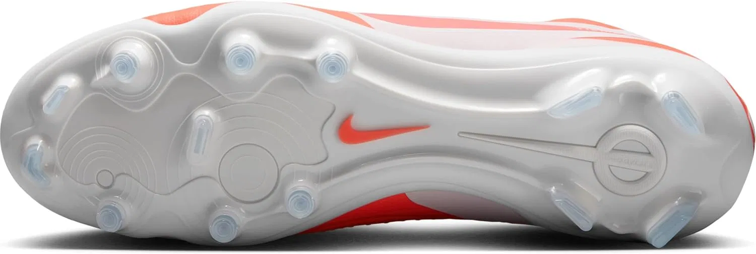 Футбольные бутсы Nike Tiempo Legend 10 Academy SG-Pro Anti-Clog Traction для игры на мягкой траве DV4338, Hot Lava White — фото 4