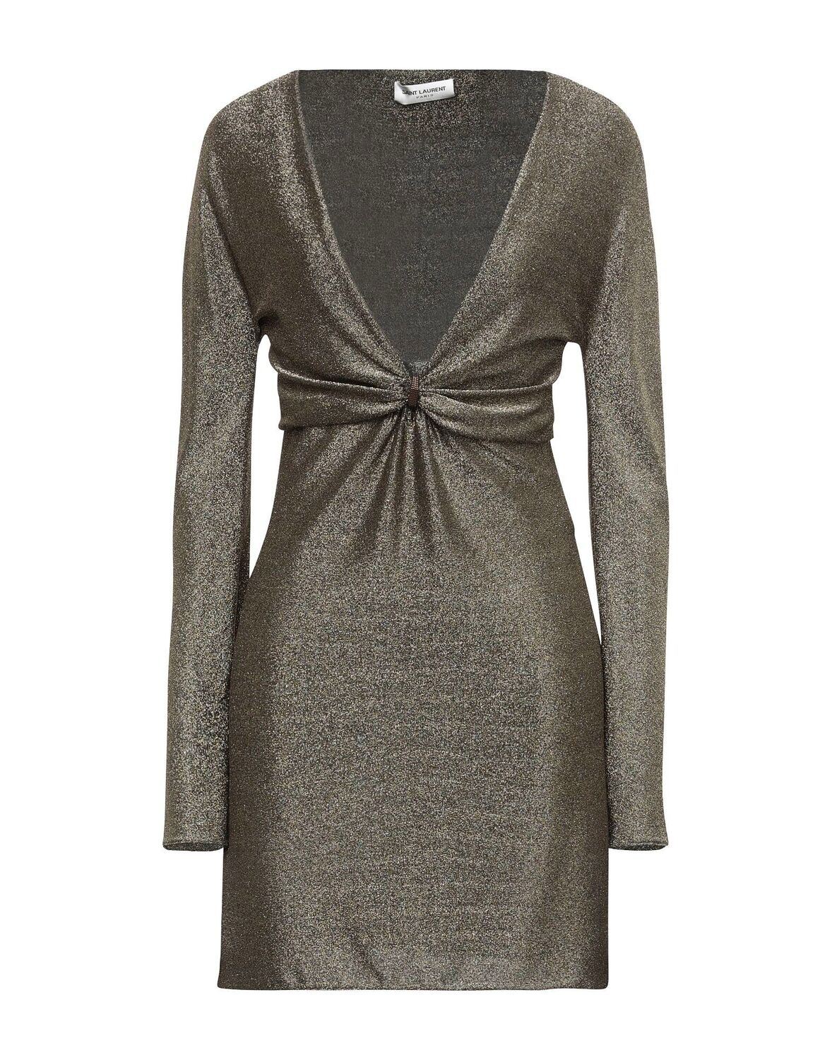 

Мини-платье Saint Laurent, золотой