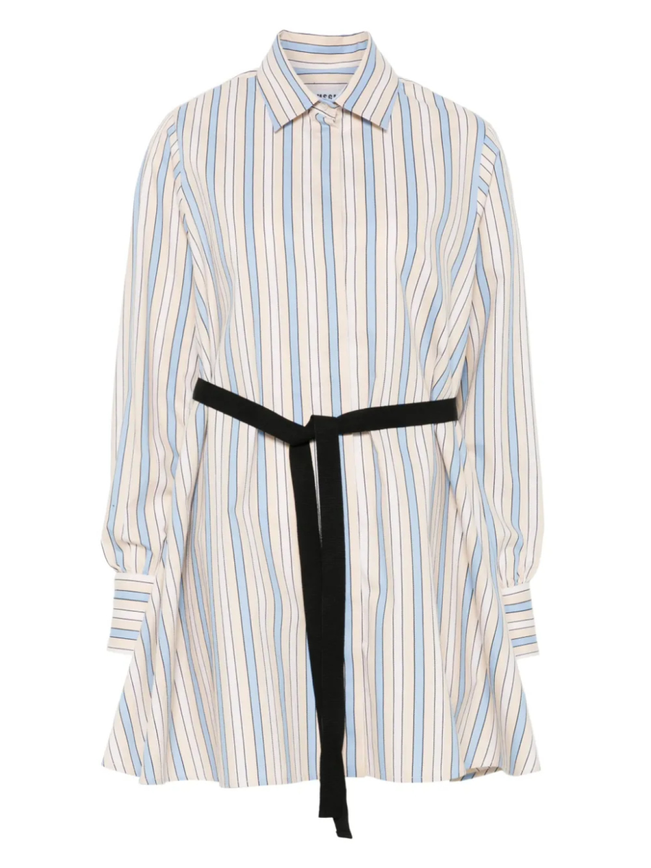 

Платье мини в полоску MSGM, нейтральный