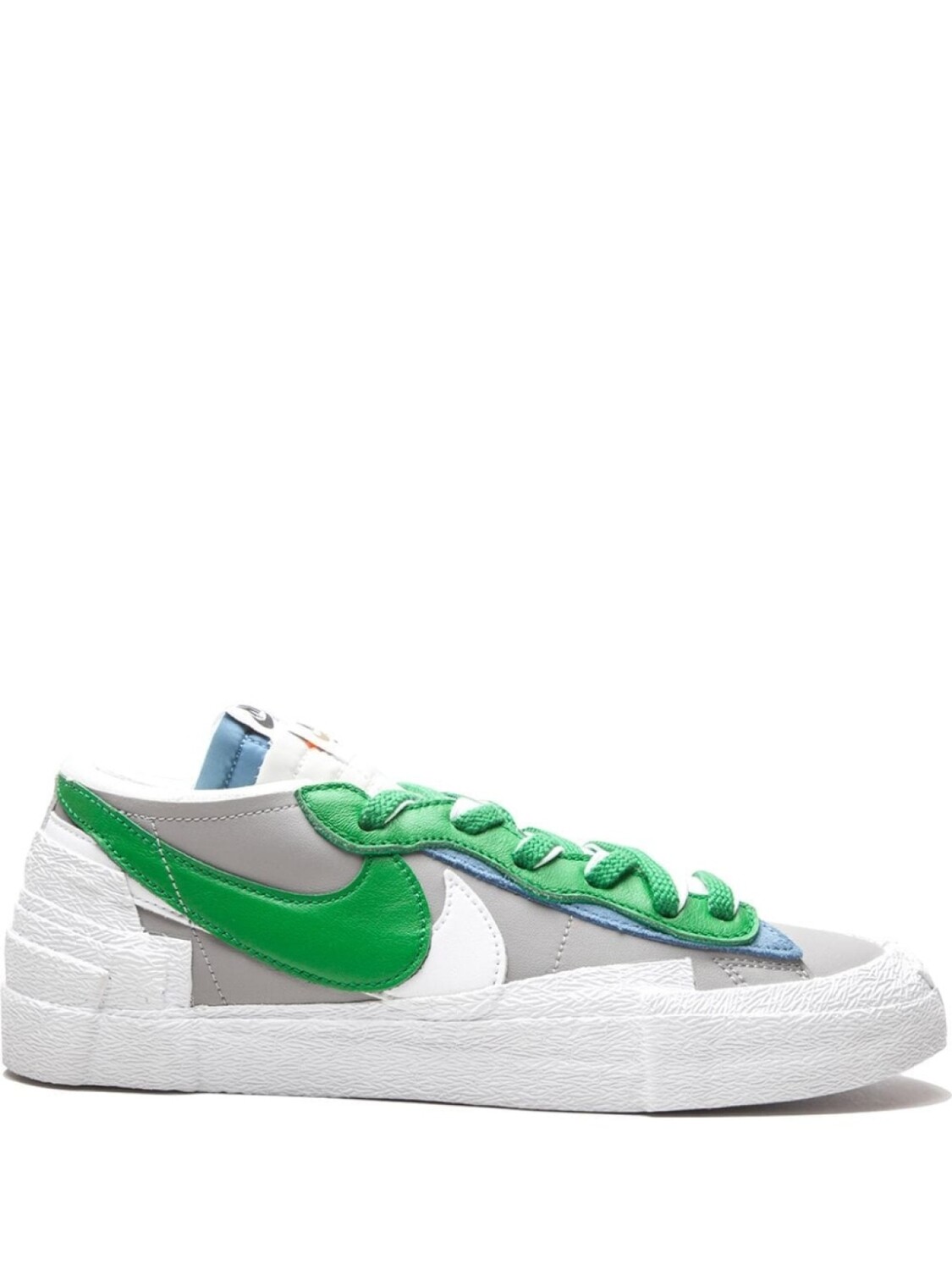 

Nike кеды Blazer Low Classic Green из коллаборации с Sacai, зеленый