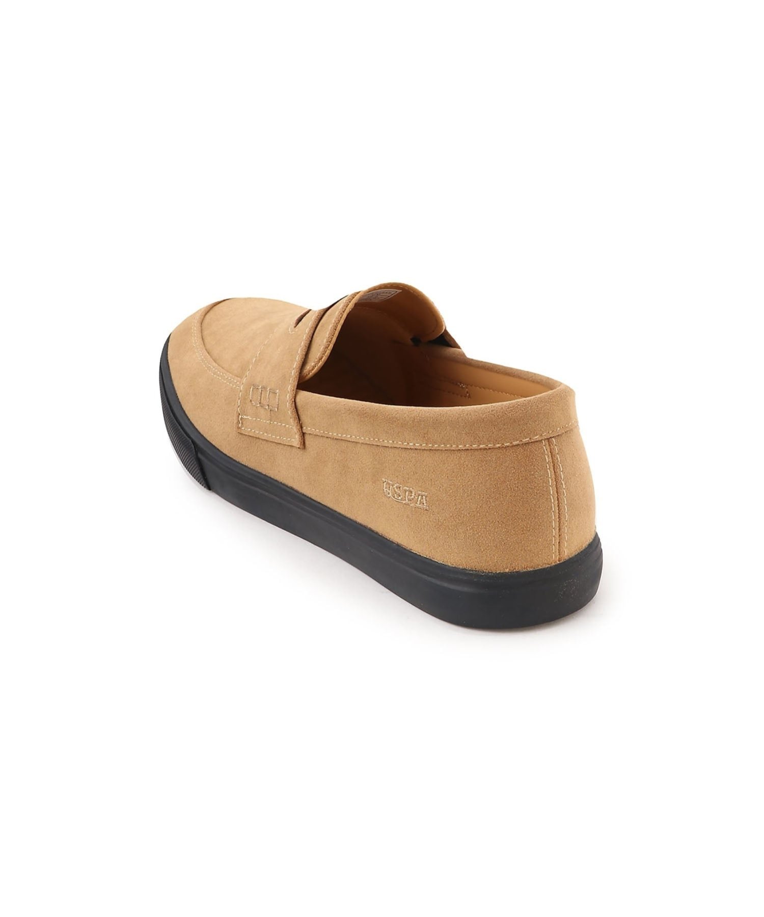 Ассоциация поло США / (М) Лоферы из искусственной замши U.S. Polo Assn., Camel — фото 4