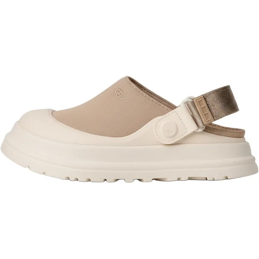 Кроссовки GoldenGlow Canvas Casual Shoes White Brown Kids' UGG