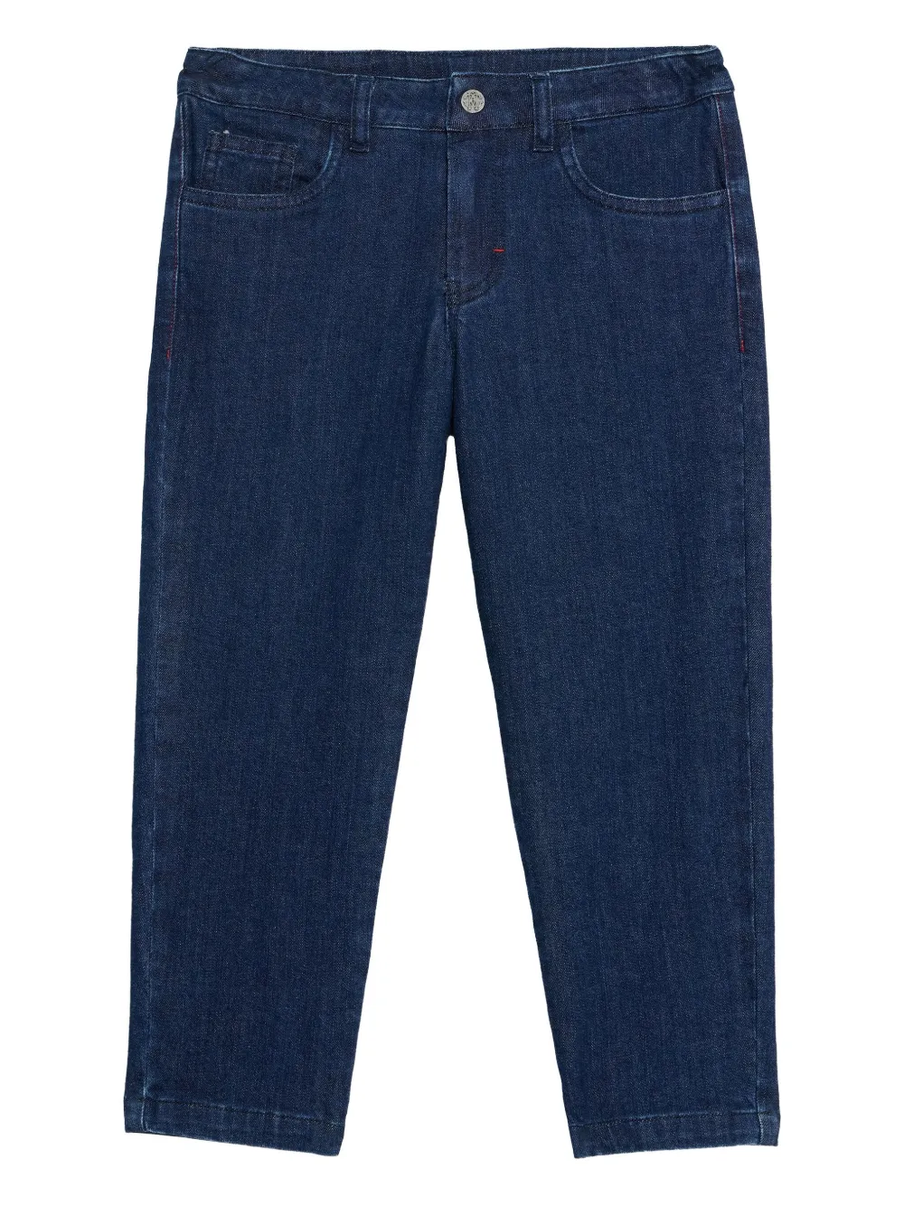 

Джинсы с нашивкой-логотипом Roberto Cavalli Junior, синий