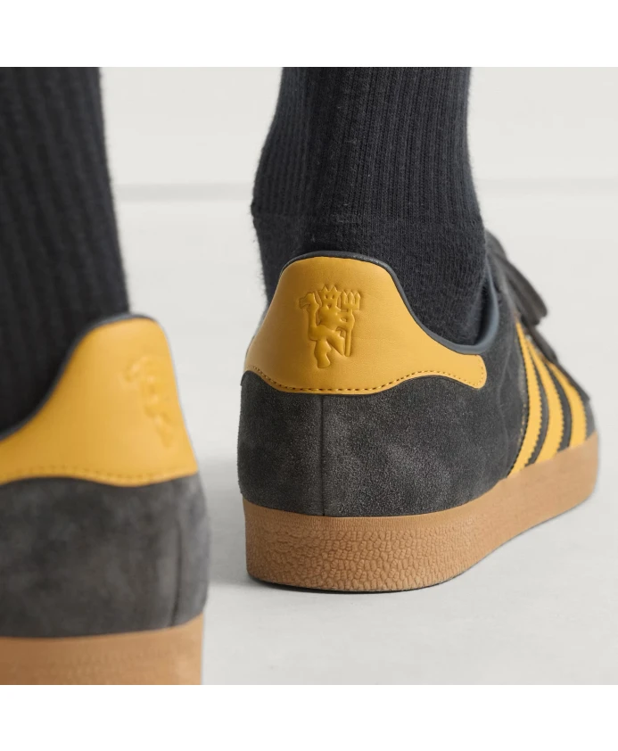 Кроссовки Gazelle Adidas Originals, серый — фото 3