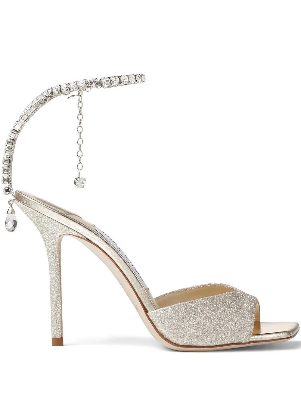 Босоножки Saeda 100 JIMMY CHOO, золотой