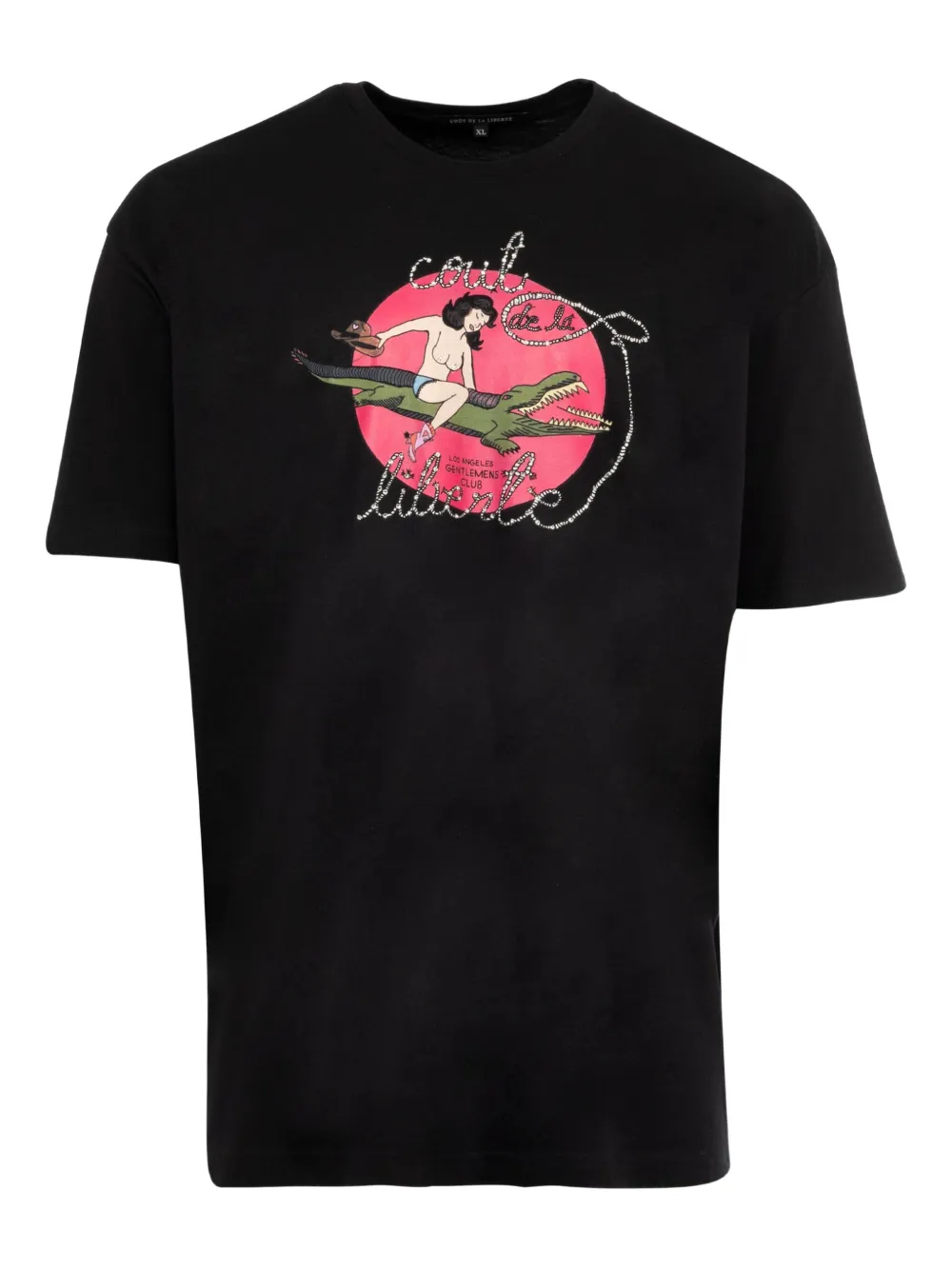 

Футболка с принтом cout de la liberte, черный