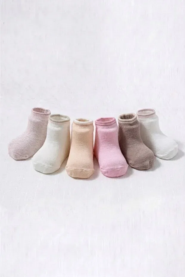 Детский комплект носков для девочек хлопковый Cocole Socks, Multicolor — фото 3