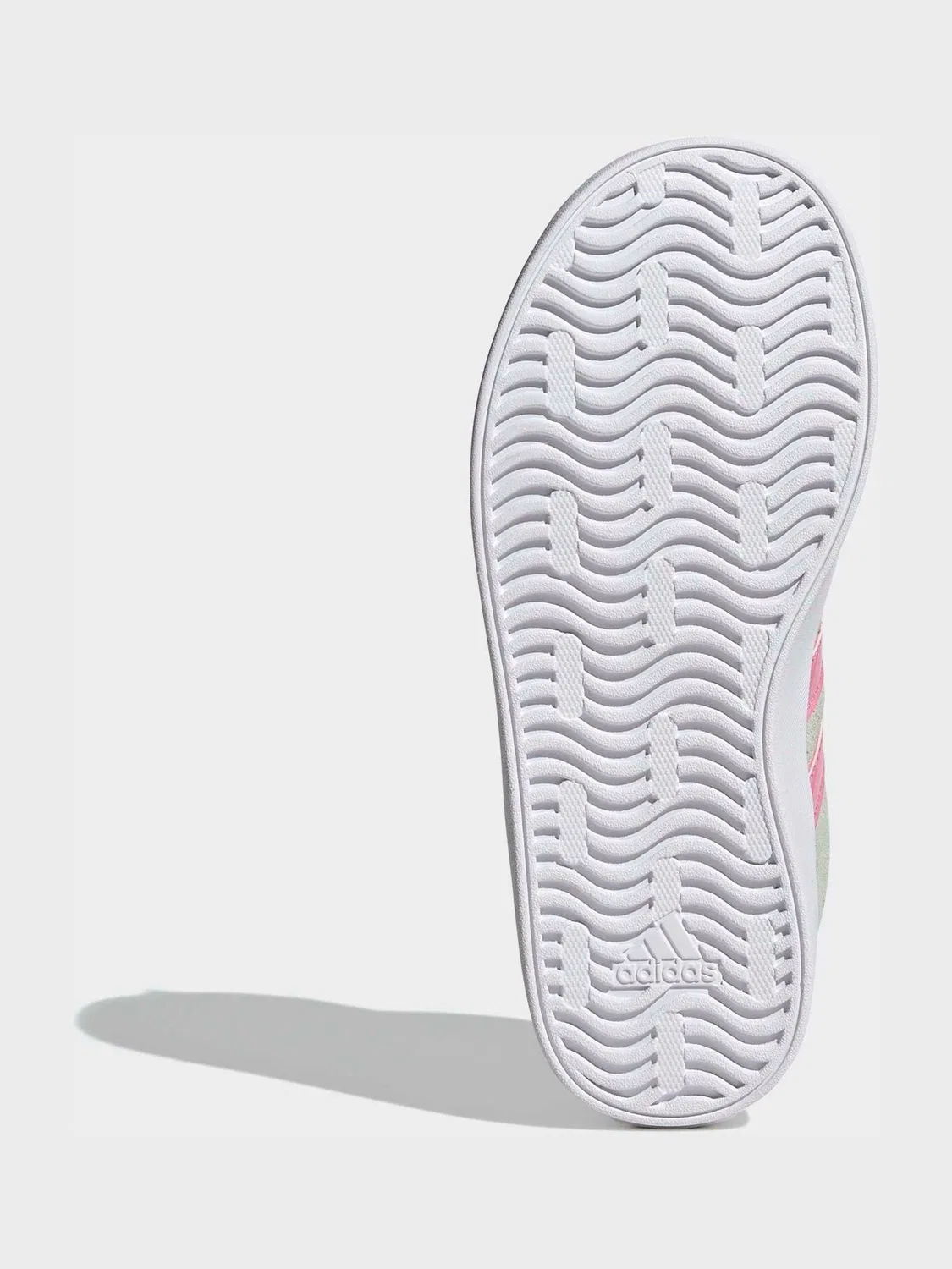 Кроссовки теннисные VL Court 3.0 adidas, зеленый — фото 4
