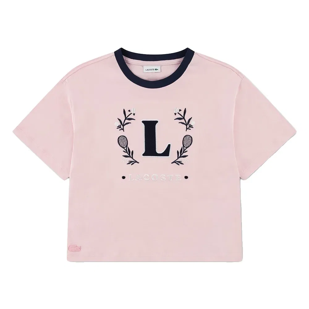 Футболка с коротким рукавом Lacoste Kids, розовый