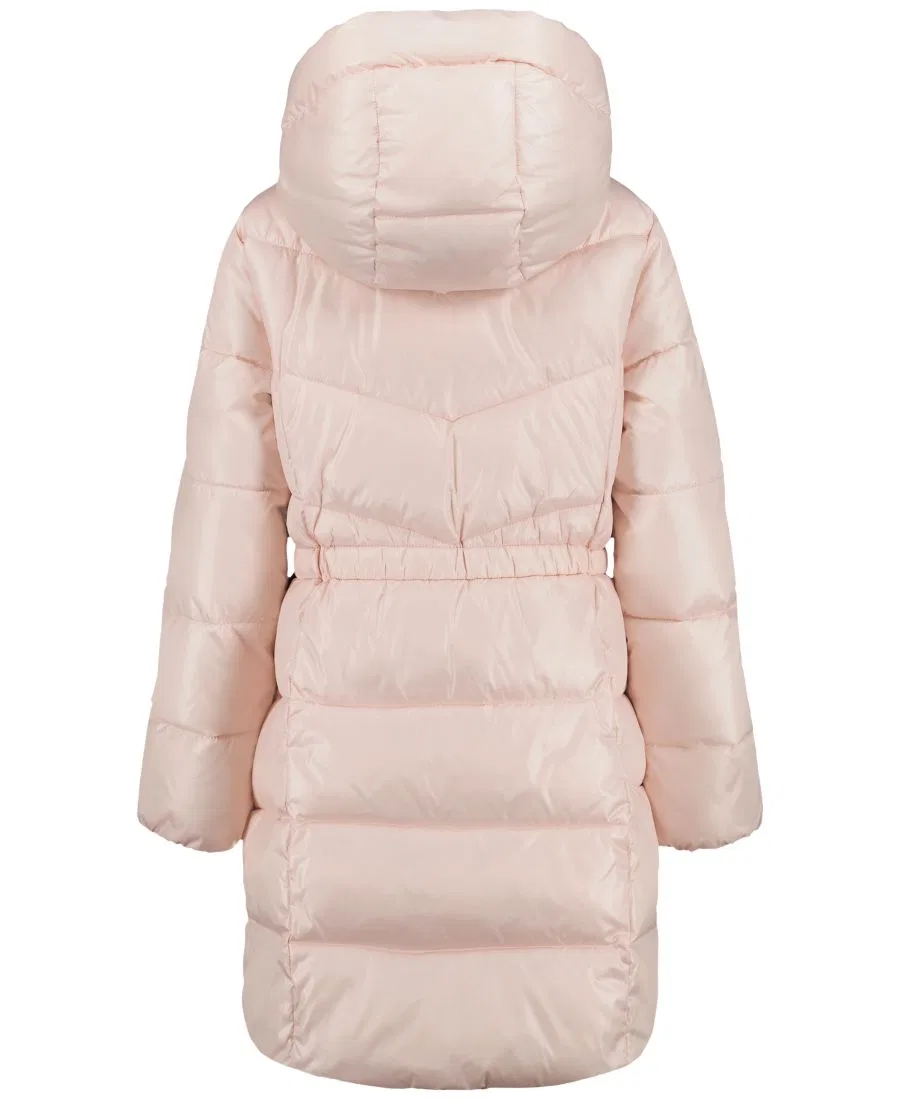 Пуховик с капюшоном, длинный, с флисовой подкладкой Calvin Klein, Mangano Calcite — фото 2