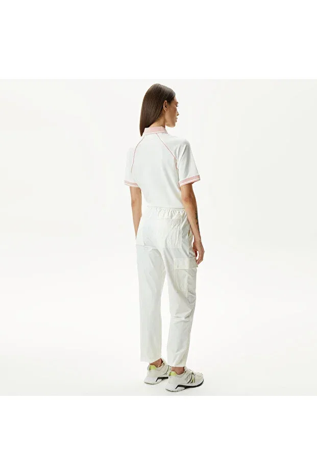 Джоггеры Lacoste White, классический крой, повседневный стиль — фото 2