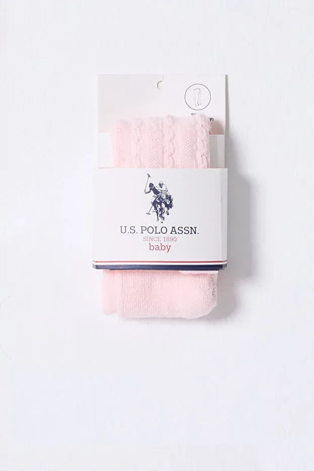 Детские носки для девочек хлопковые U.S. Polo Assn., Pink — фото 2