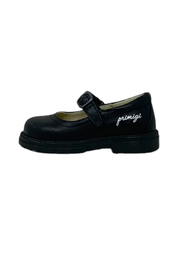 Туфли на блок-каблуке Baby shoes Primigi, черный