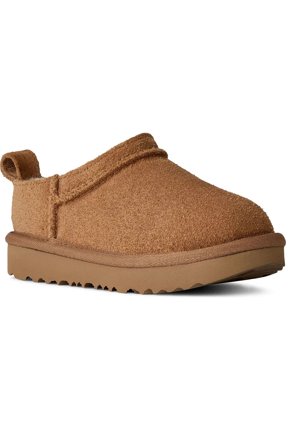 Детские сапоги слипоны на микроподошве Classic Micro UGG, Chestnut