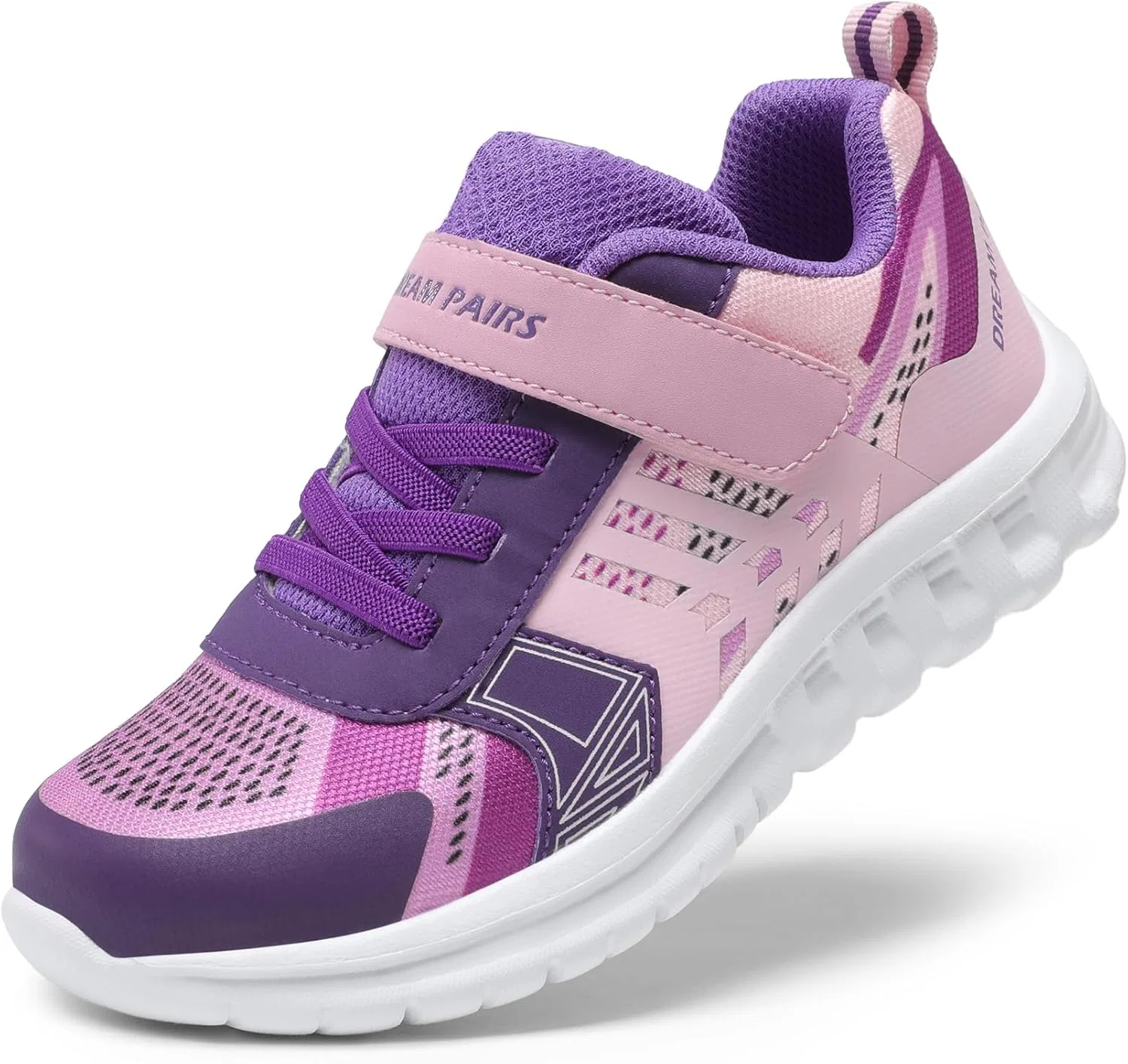 Детские кроссовки для девочек DREAM PAIRS, Pink/Purple