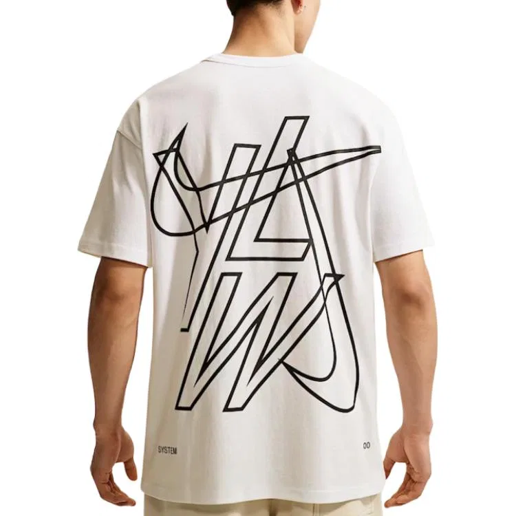 Футболка Nike Sportswear T Shirts Unisex White — фото 4