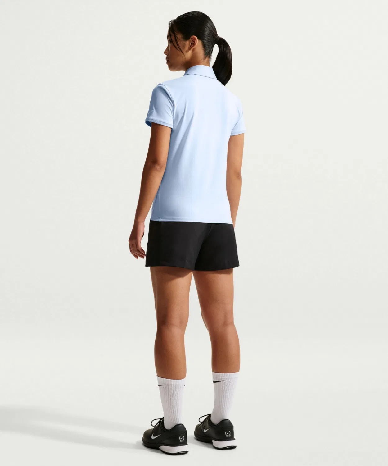Женские шорты для гольфа с принтом Nike Golf Club Dri-FIT, Black — фото 4