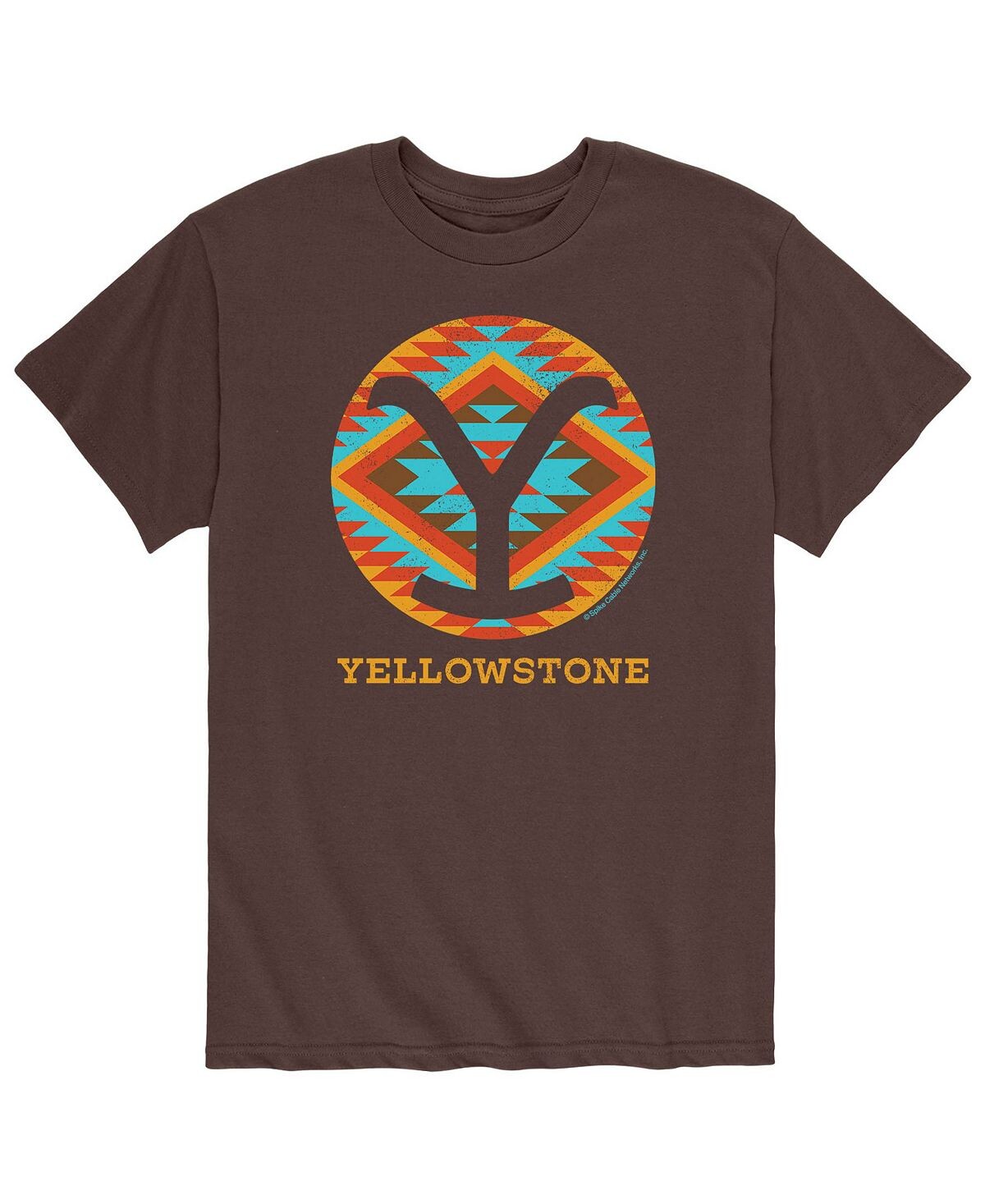 

Мужская футболка yellowstone saddle blanket AIRWAVES, коричневый